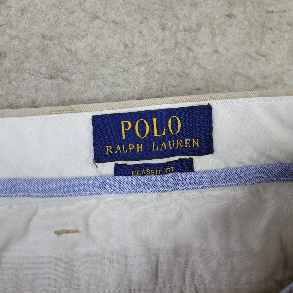 Polo Ralph Lauren‎ Chino Shorts Mens 40 Tan Classic Fit 9